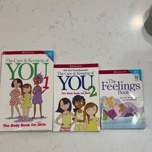American Girl The Care & Keeping of You Book Collection